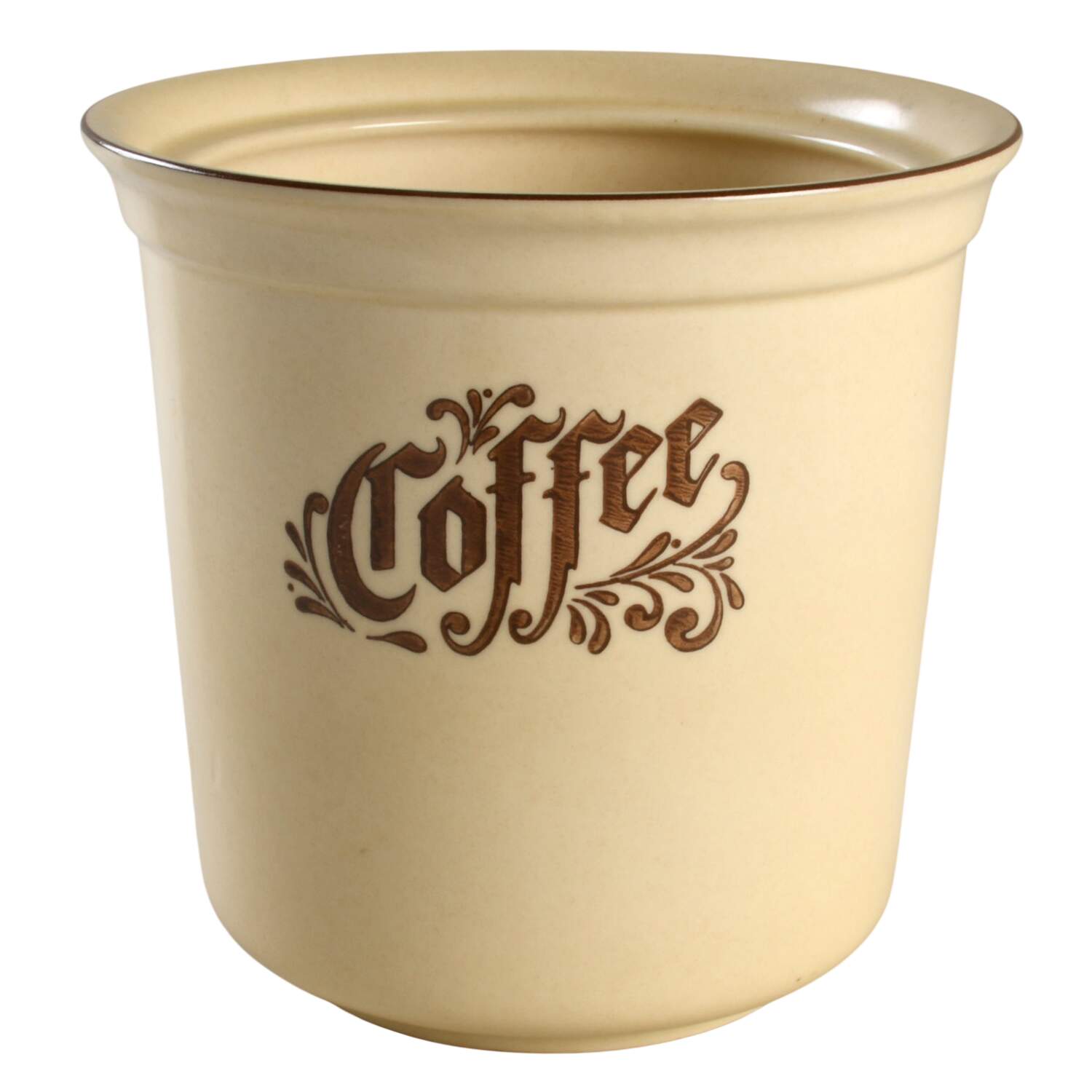 Village (Made in USA) Coffee Canister No Lid by Pfaltzgraff-1