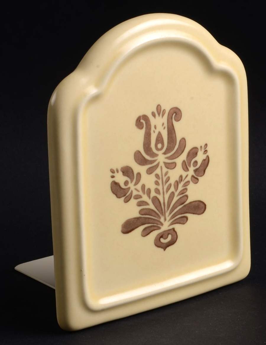 Village (Made in USA) Single China Bookend by Pfaltzgraff-1