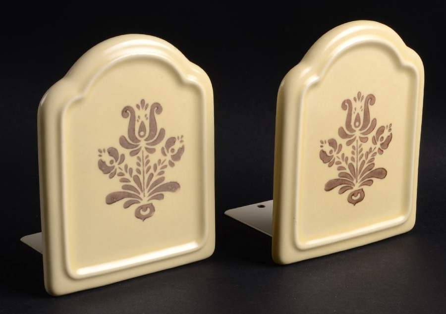 Village (Made in USA) China Bookend - Set of 2 by Pfaltzgraff-1