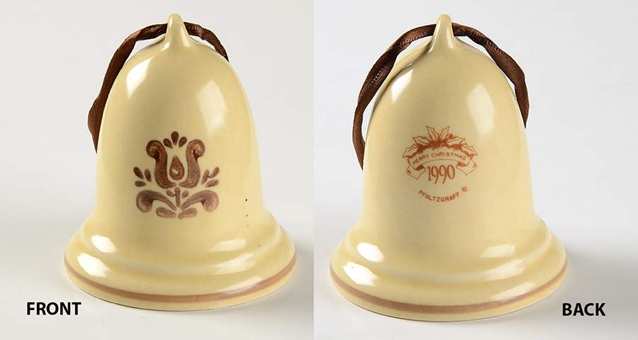 Village (Made in USA) 1990 Collector Bell by Pfaltzgraff-1