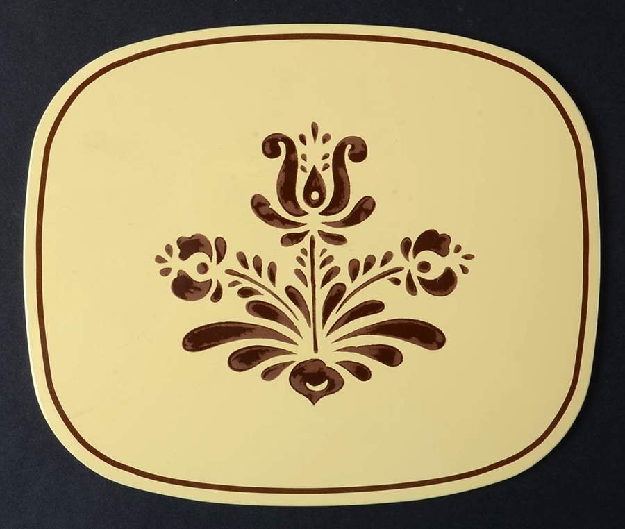 Village (Made in USA) 7" Individual Stove & Counter Mat by Pfaltzgraff-1