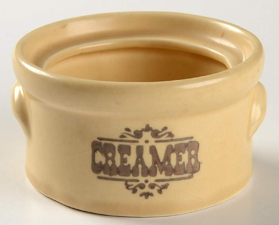 Village (Made in USA) Creamer Crock No Lid by Pfaltzgraff-1