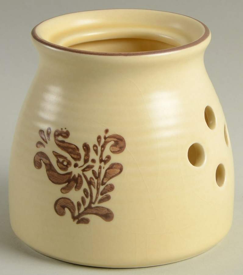 Village (Made in USA) Garlic Keeper No Lid by Pfaltzgraff-1