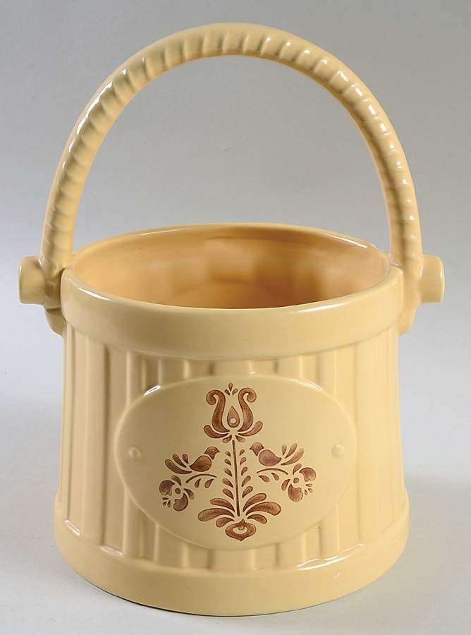 Village (Made in USA) Sculpted Basket by Pfaltzgraff-1