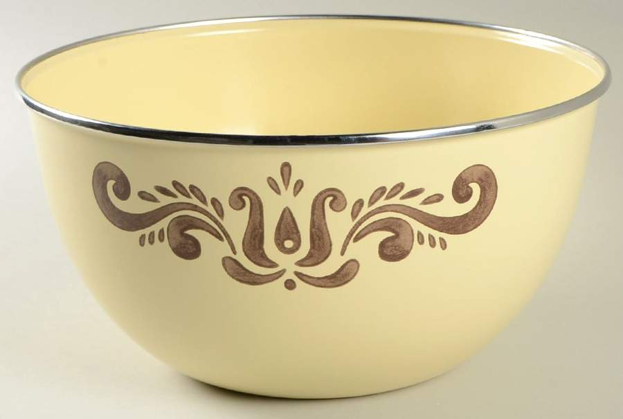Village (Made in USA) 8 3/4" Metal Bowl by Pfaltzgraff-1