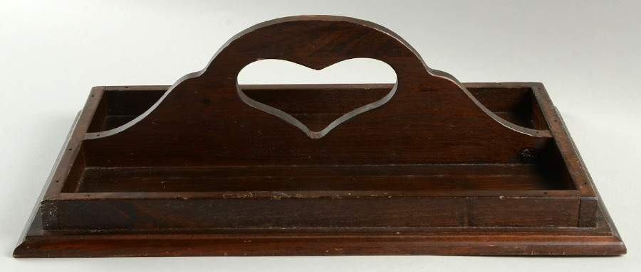 Village (Made in USA) Rectangular Wood Tray for 4 Relish by Pfaltzgraff-1