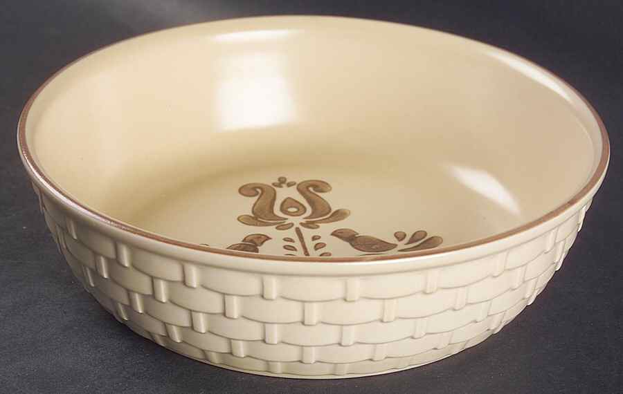 Village (Made in USA) Basket Bowl by Pfaltzgraff-1
