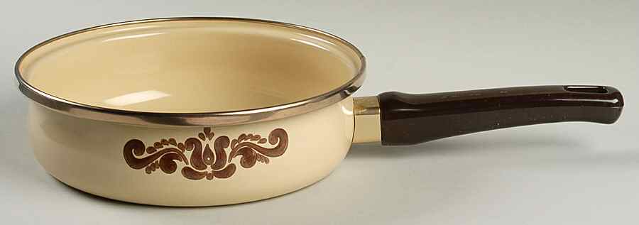 Village (Made in USA) 7" Metal Skillet by Pfaltzgraff-1