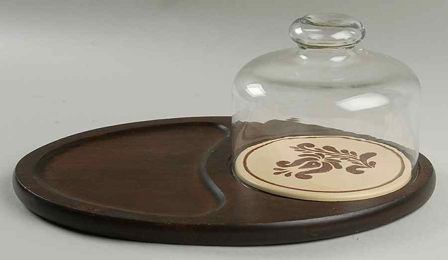 Village (Made in USA) Cheese and Cracker Board by Pfaltzgraff-1