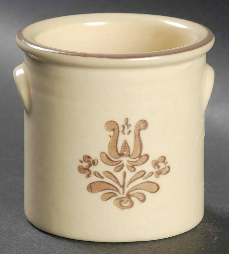 Village (Made in USA) Miniature Open Crock by Pfaltzgraff-1