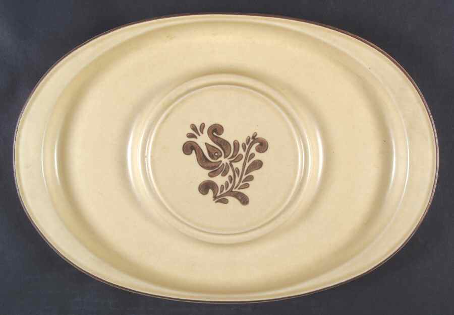 Village (Made in USA) Cheese and Cracker Set, No Dome by Pfaltzgraff-1