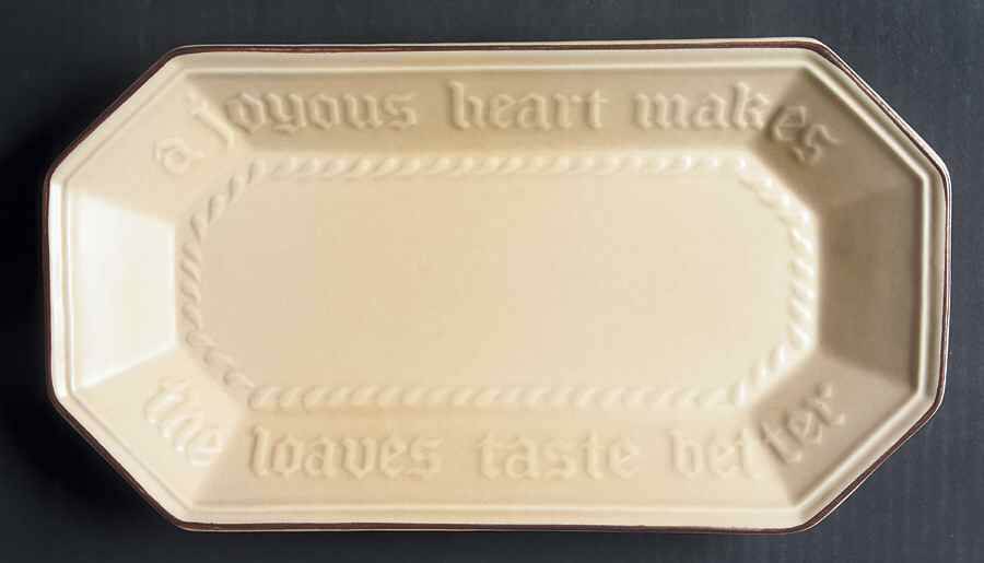 Village (Made in USA) 12" Bread Tray by Pfaltzgraff-1