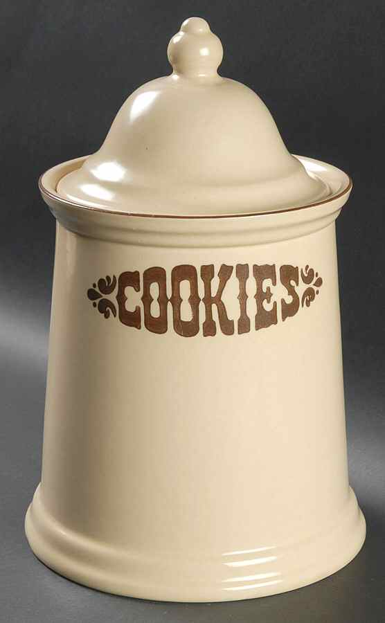 Village (Made in USA) Cookie Jar & Lid by Pfaltzgraff-1