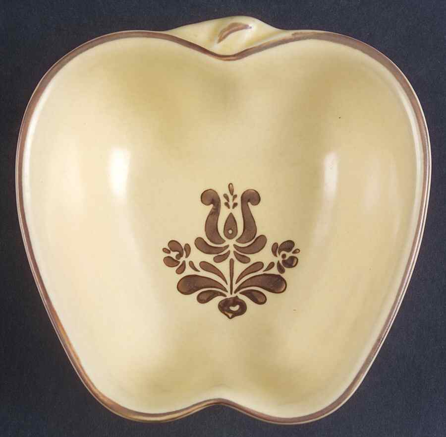 Village (Made in USA) Small Baked Apple Dish by Pfaltzgraff-1