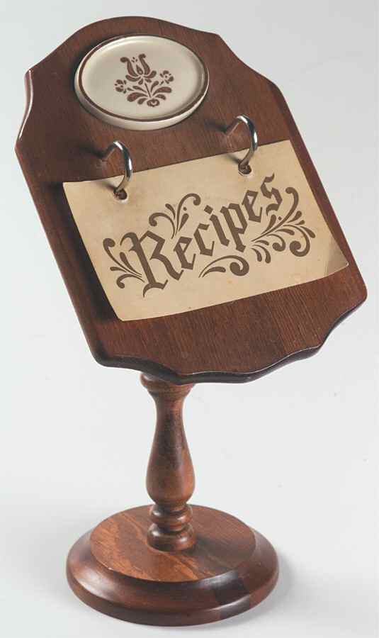 Village (Made in USA) Wood Recipe Stand by Pfaltzgraff-1