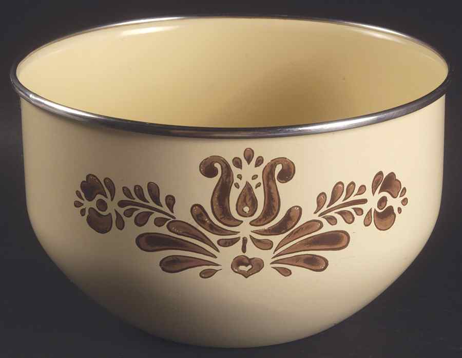 Village (Made in USA) 7 3/4" Metal Bowl by Pfaltzgraff-1