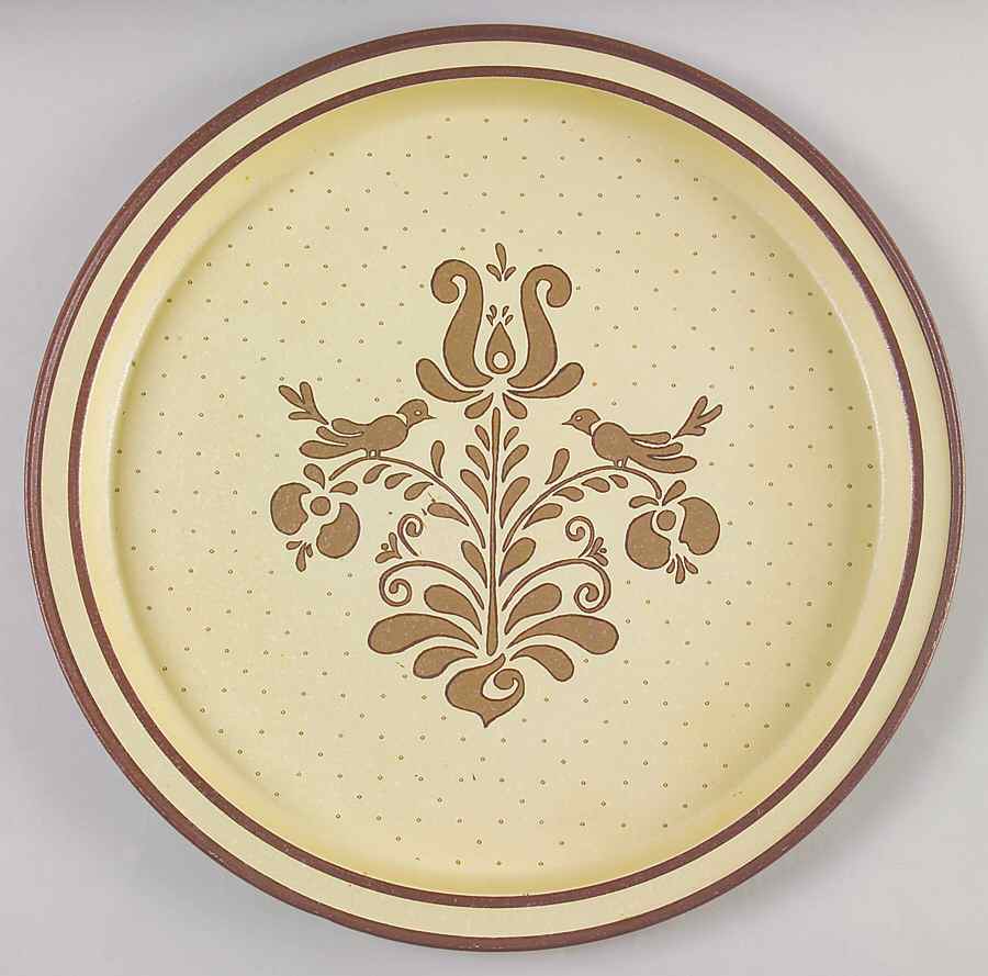 Village (Made in USA) Metal Serving Tray by Pfaltzgraff-1
