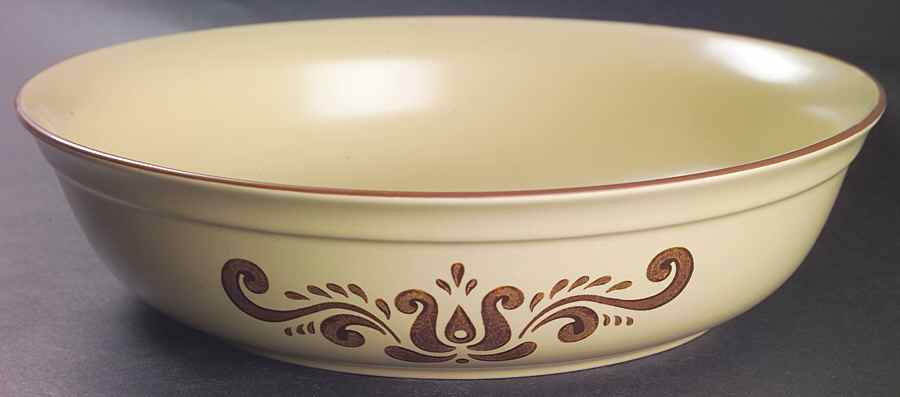Village (Made in USA) 11" Large Salad Serving Bowl by Pfaltzgraff-1