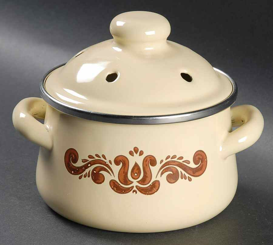 Village (Made in USA) Metal Potpourri by Pfaltzgraff-1