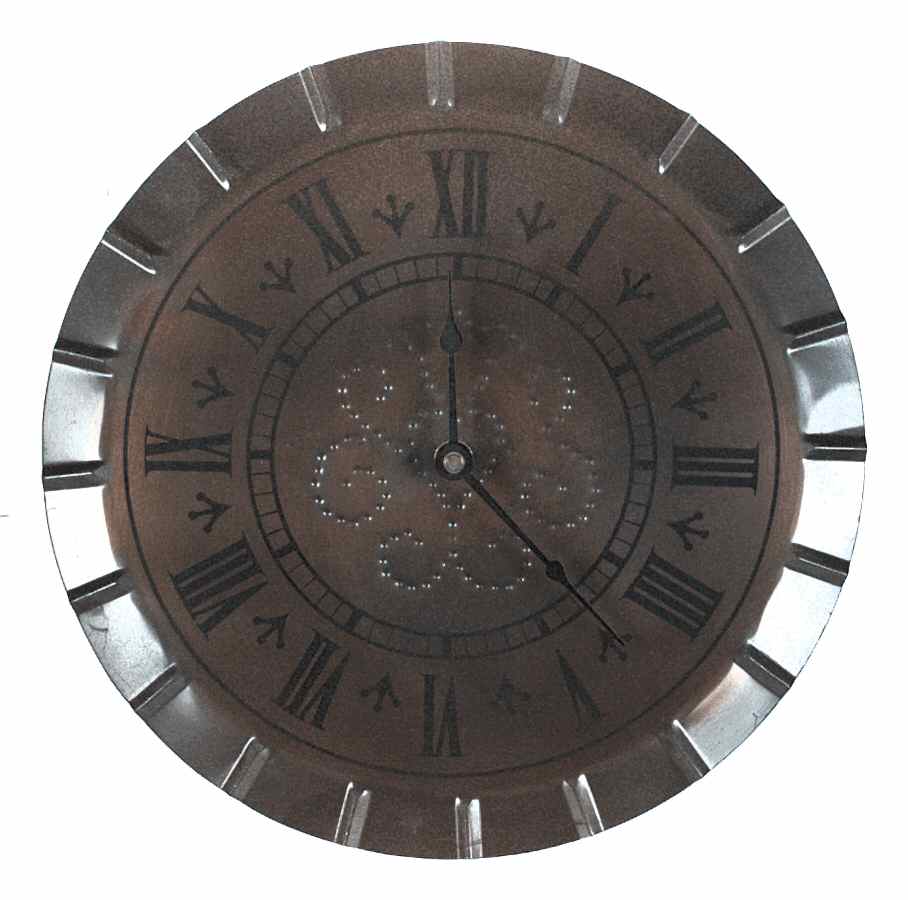 Village (Made in USA) Coppersmith Clock by Pfaltzgraff-1