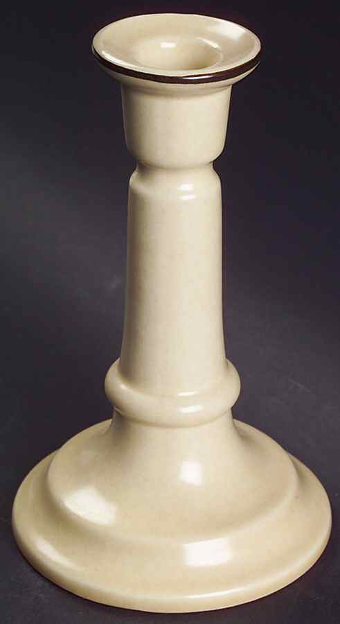 Village (Made in USA) 6" Candlestick by Pfaltzgraff-1