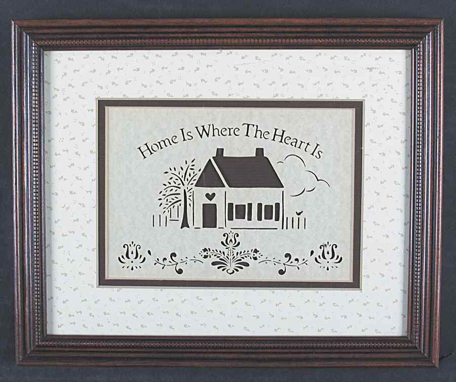 Village (Made in USA) Picture aka Framed Art by Pfaltzgraff-1