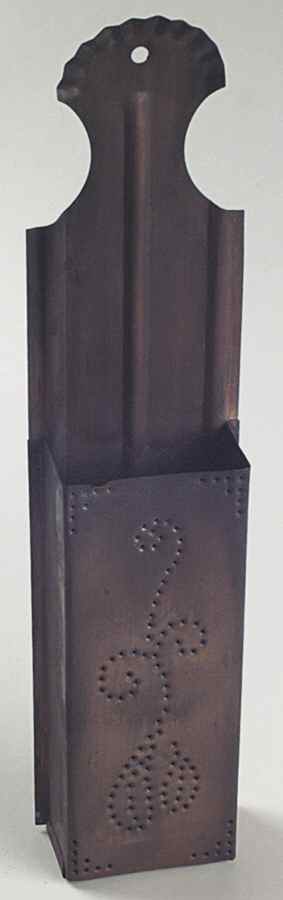 Village (Made in USA) Copper Match Holder by Pfaltzgraff-1