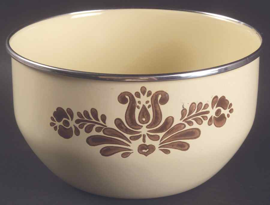 Village (Made in USA) 6 7/8" Metal Bowl by Pfaltzgraff-1