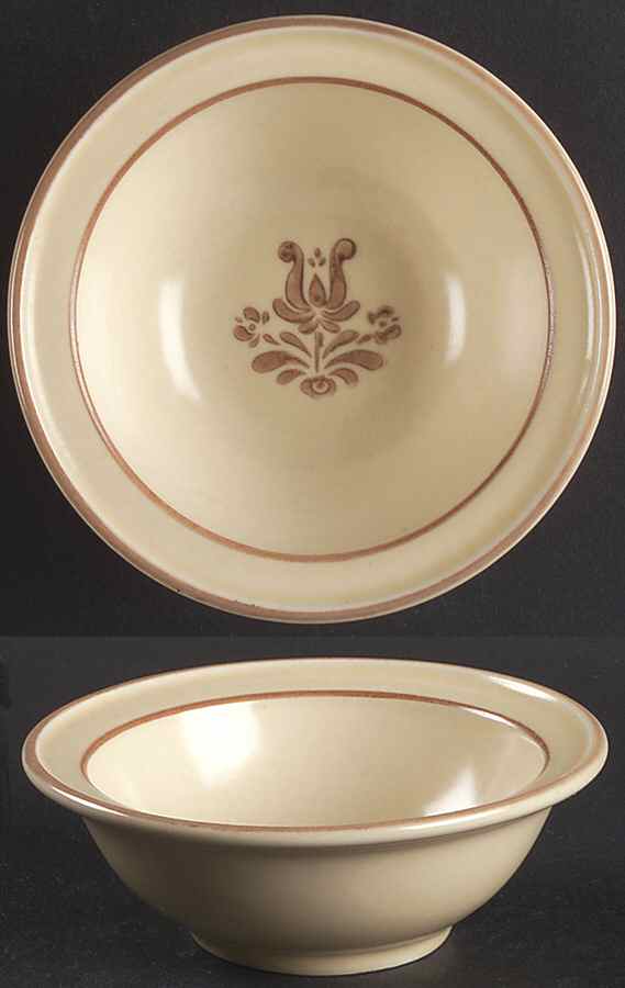 Village (Made in USA) Rim Fruit/Dessert (Sauce) Bowl by Pfaltzgraff-1