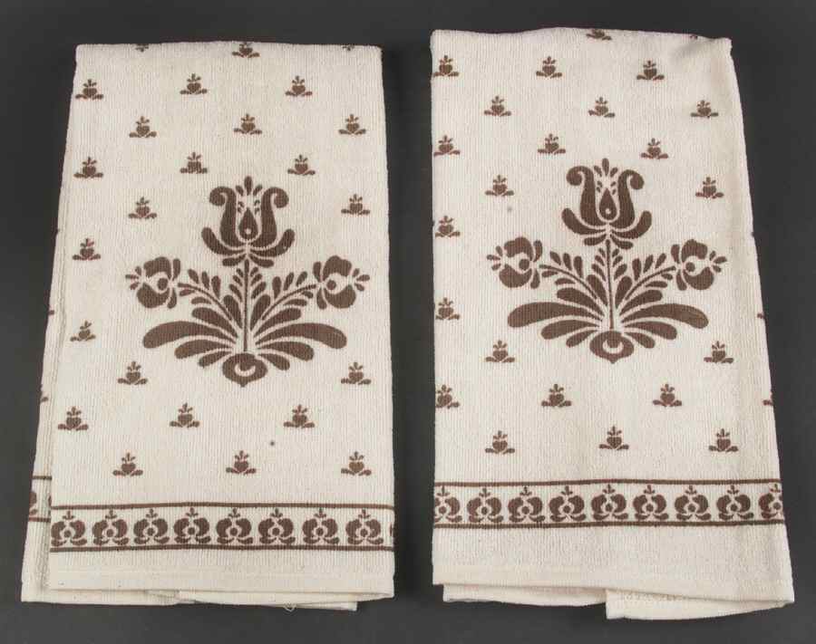 Village (Made in USA) Cloth Dish Towel - Set of 2 by Pfaltzgraff-1