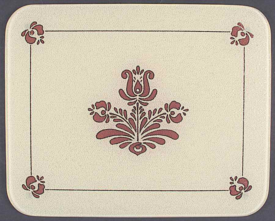 Village (Made in USA) Rectangular Glassware Cutting Board by Pfaltzgraff-1