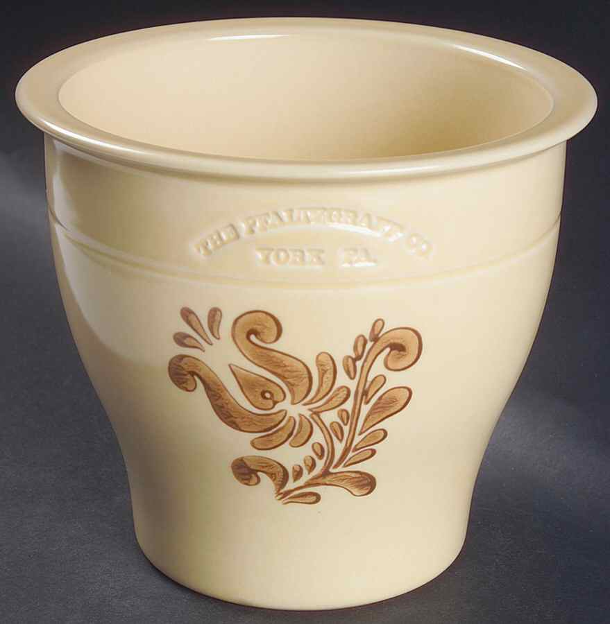 Village (Made in USA) 6" Flower Pot by Pfaltzgraff-1