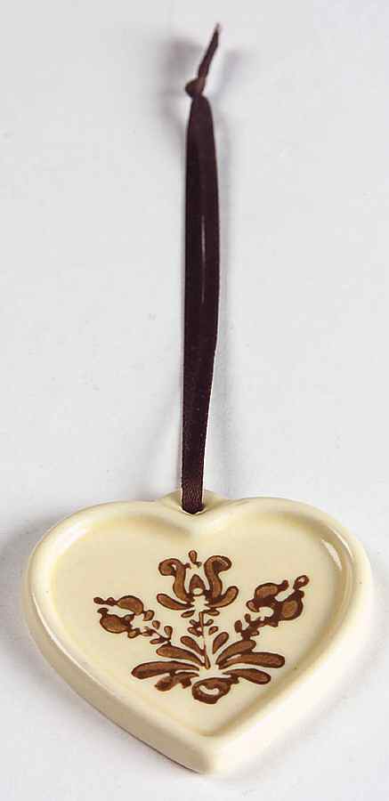 Village (Made in USA) Heart Ornament by Pfaltzgraff-1