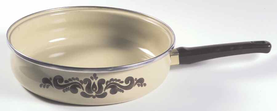 Village (Made in USA) 10" Metal Skillet No Lid by Pfaltzgraff-1