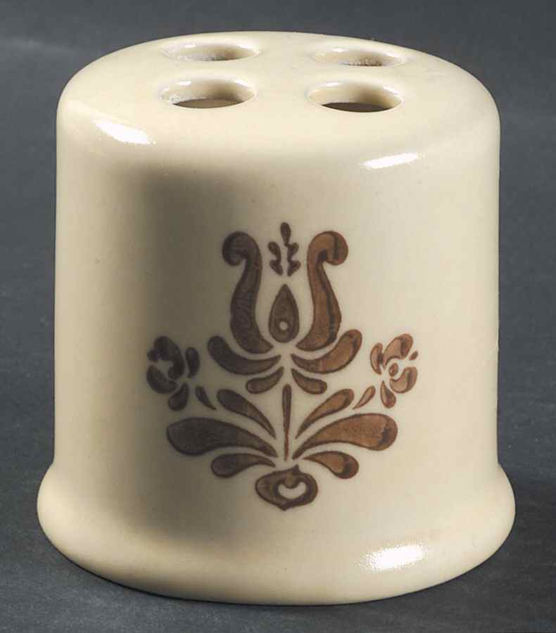 Village (Made in USA) Toothbrush Holder by Pfaltzgraff-1