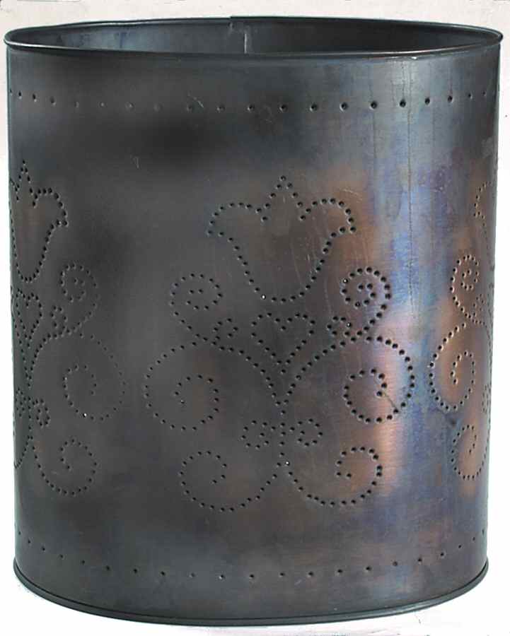 Village (Made in USA) Copper Waste Basket by Pfaltzgraff-1