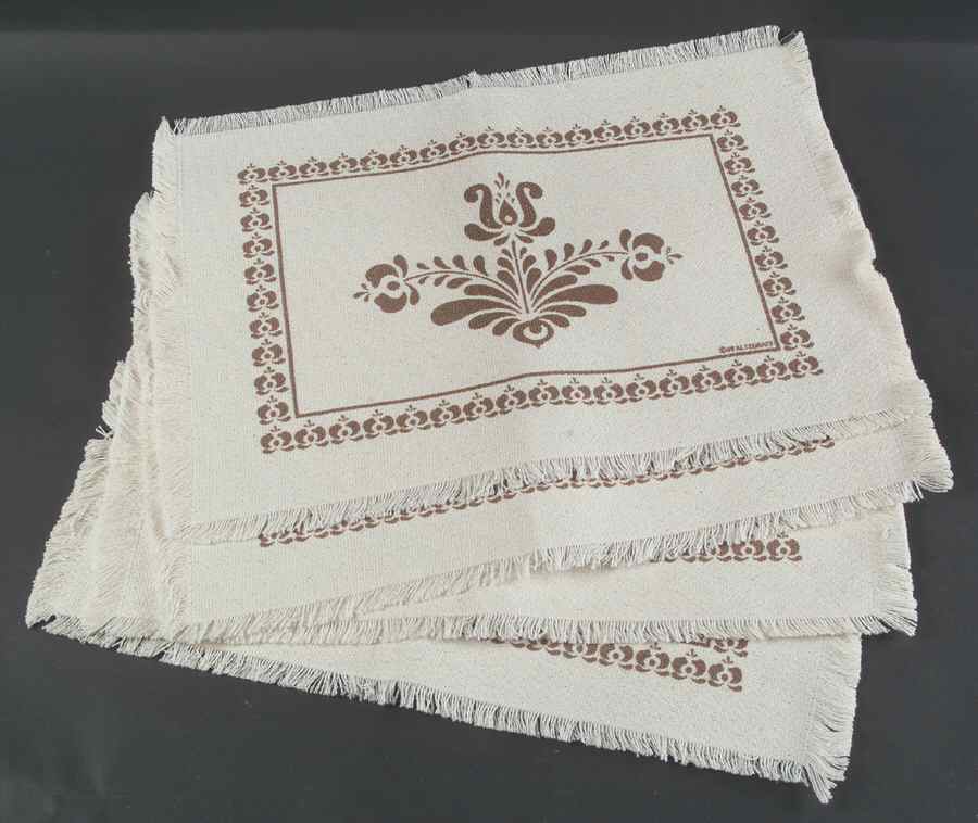 Village (Made in USA) Cloth Placemat - Set of 4 by Pfaltzgraff-1