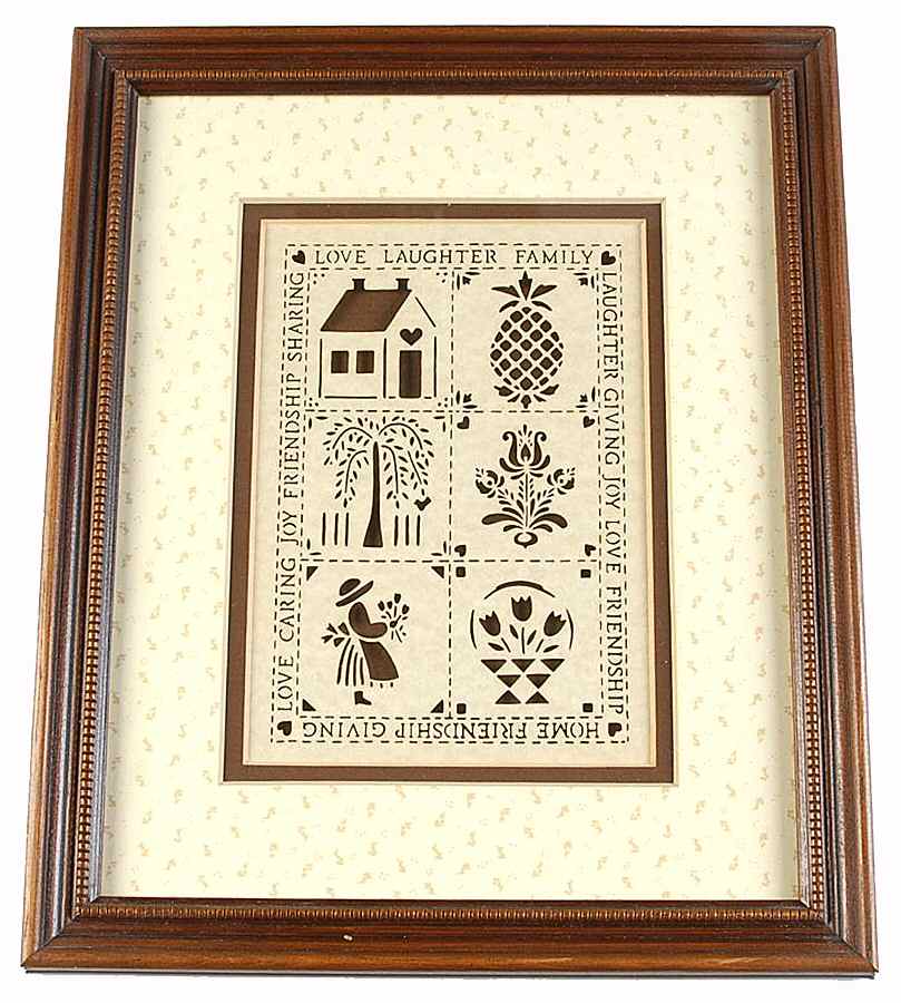 Village (Made in USA) Framed Plaque by Pfaltzgraff-1