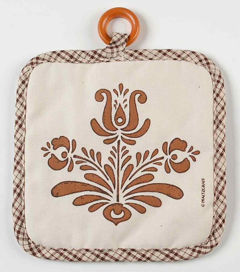 Village (Made in USA) Cloth Potholder by Pfaltzgraff-1