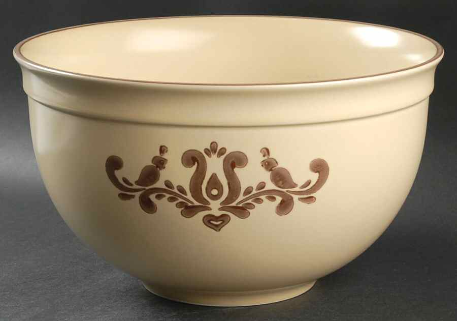 Village (Made in USA) Punch Bowl by Pfaltzgraff-1