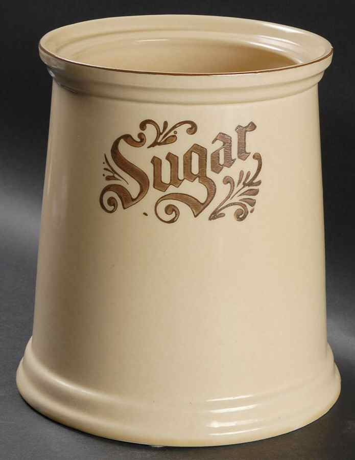 Village (Made in USA) Sugar Canister No Lid by Pfaltzgraff-1