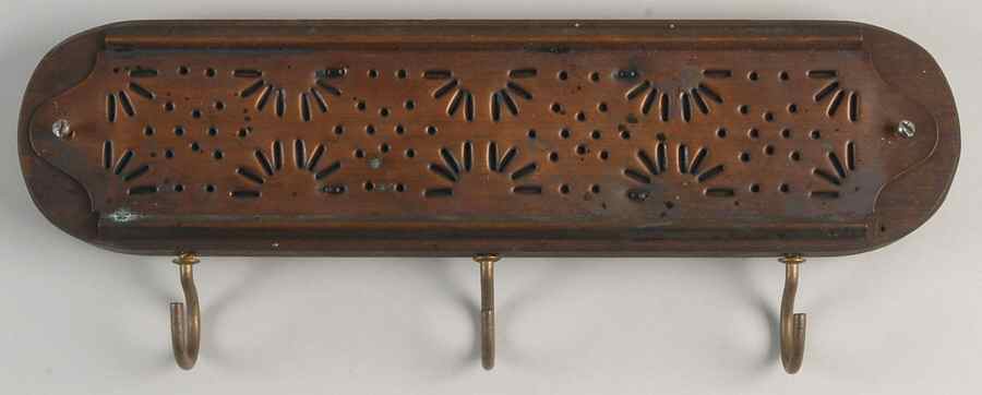 Village (Made in USA) Scoop Set, Wood/Copper Rack Only by Pfaltzgraff-1