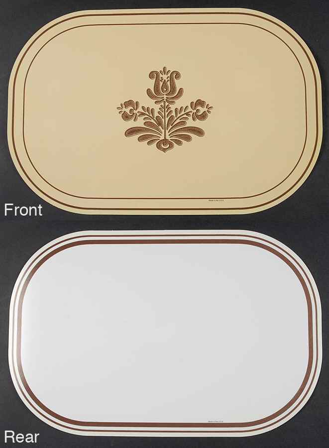 Village (Made in USA) Vinyl Placemat by Pfaltzgraff-1