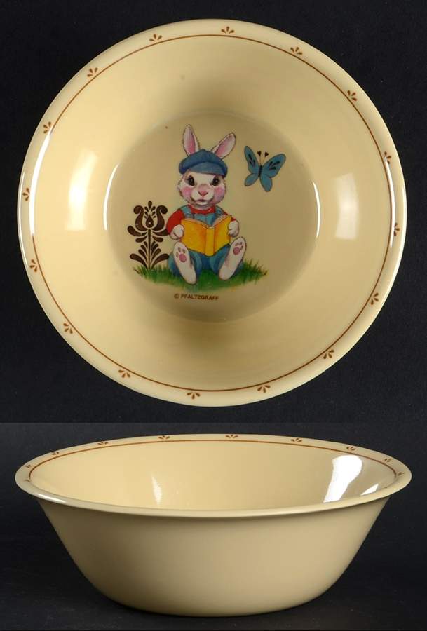 Village (Made in USA) Melmac/Melamine Child's Bowl by Pfaltzgraff-1