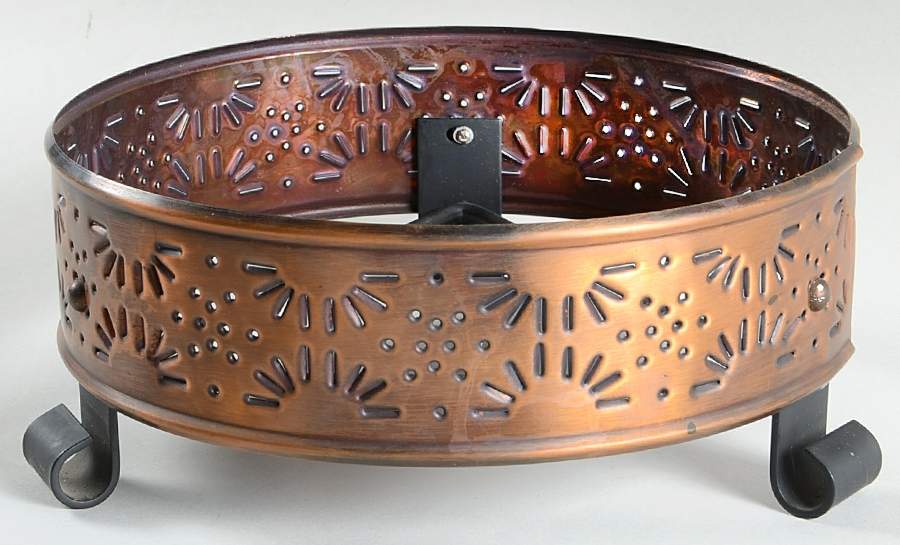 Village (Made in USA) China Casserole, Metal Stand Only by Pfaltzgraff-1