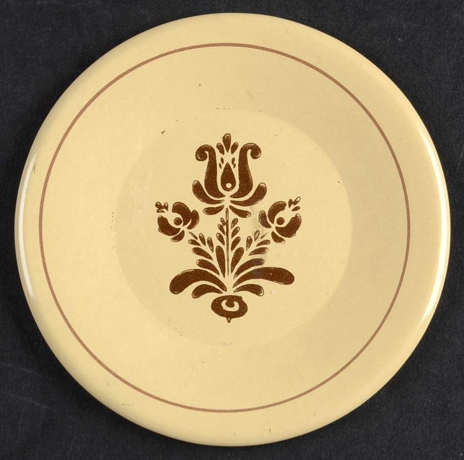 Village (Made in USA) Metal Toy Saucer by Pfaltzgraff-1