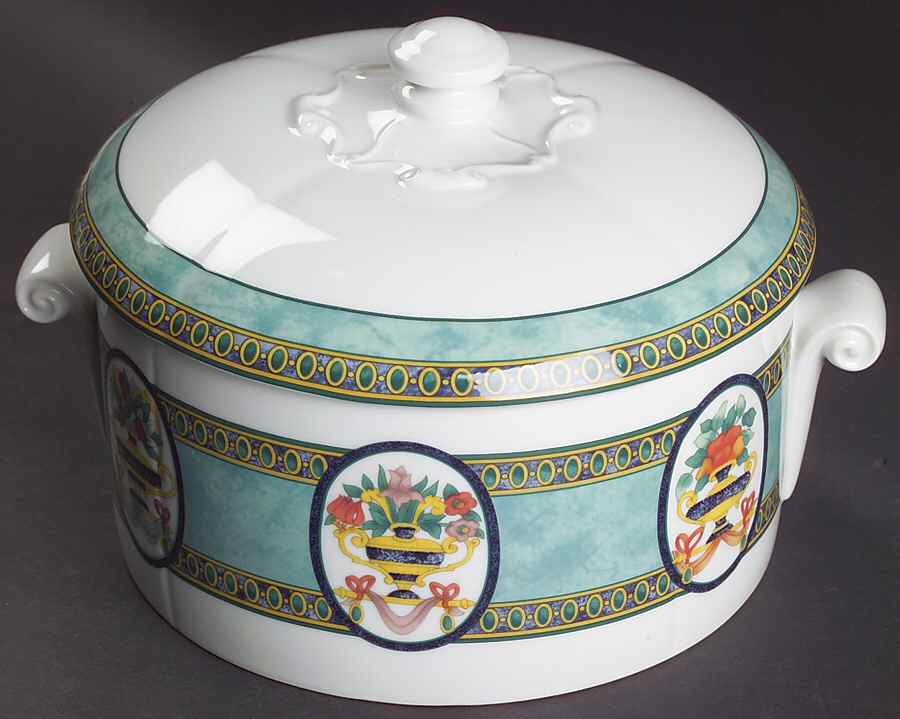 Vivaldi Round Covered Vegetable by Pfaltzgraff-1