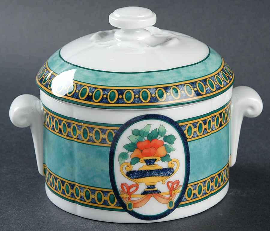 Vivaldi Sugar Bowl & Lid by Pfaltzgraff-1