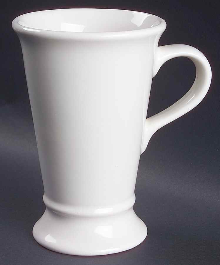 White Latte Mug by Pfaltzgraff-1