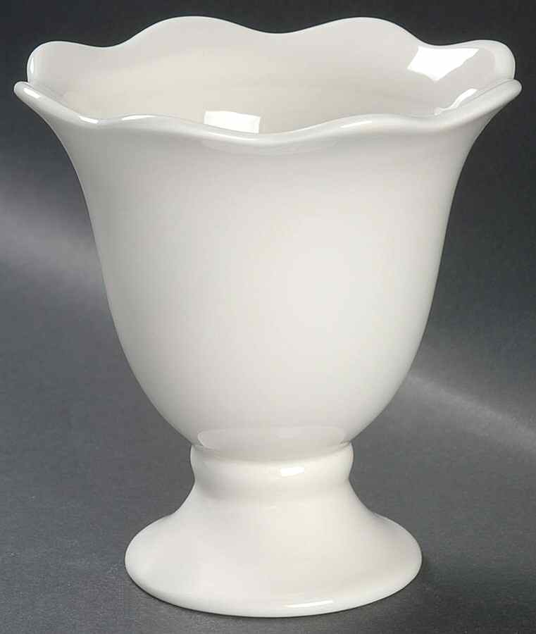 White Sundae Dish by Pfaltzgraff-1